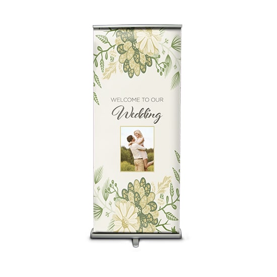 Pop-up banner for celebrations and events