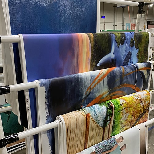 Beautiful canvas prints manually streteched for quality control