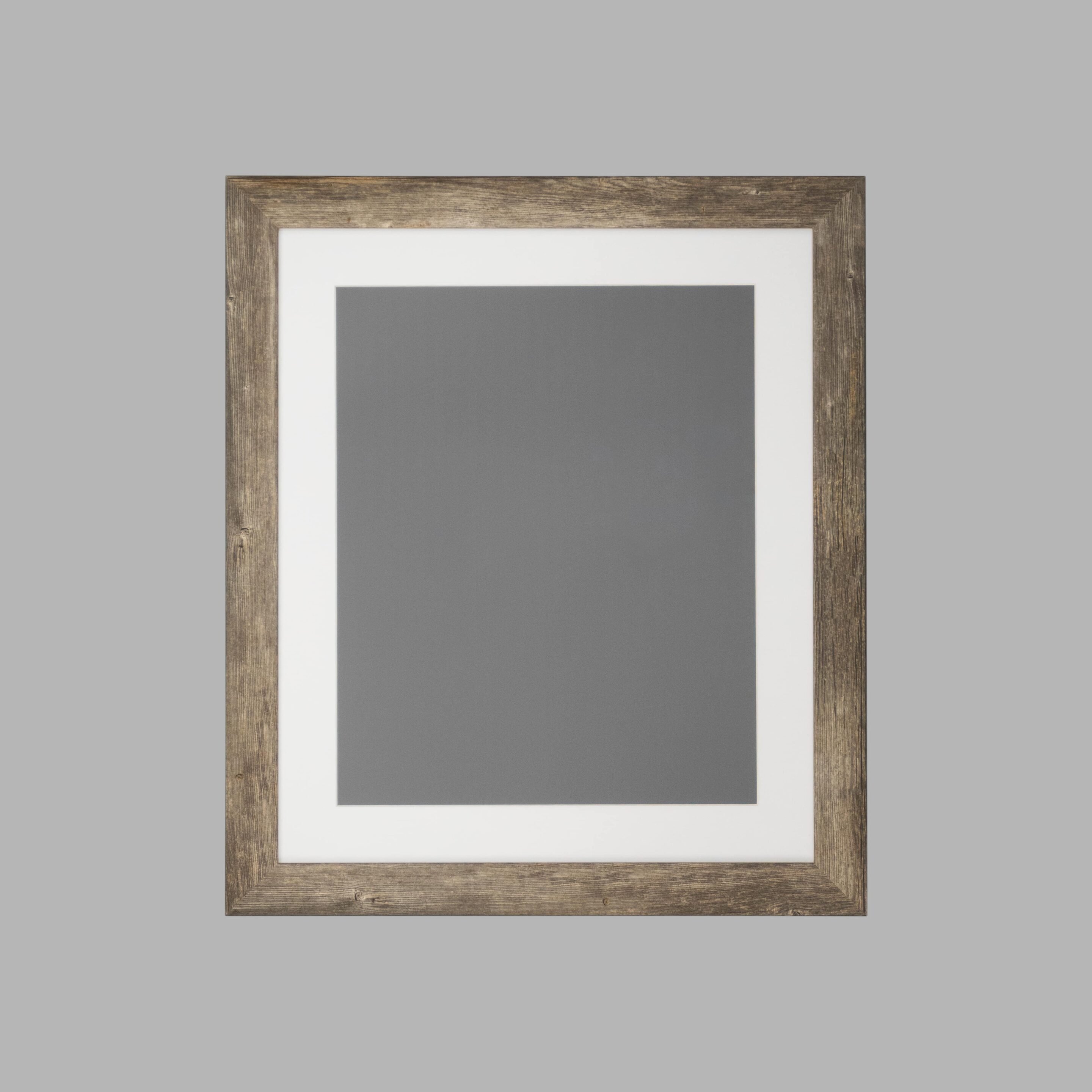 Black framed photograph with white matte