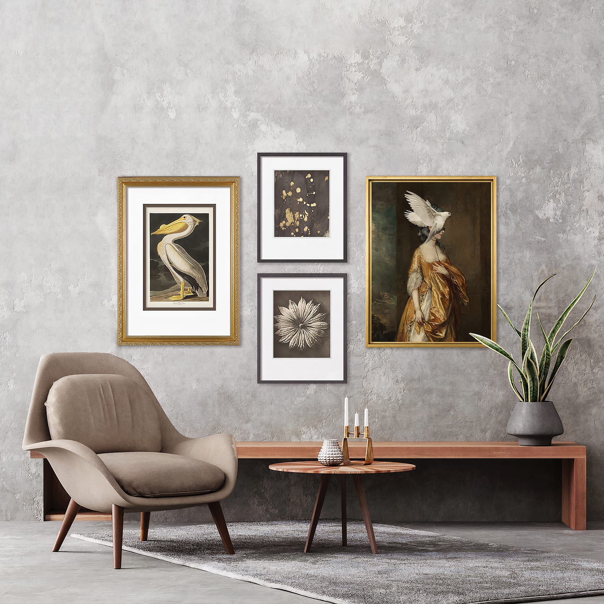 Better Together World Art Group Art prints on a wall