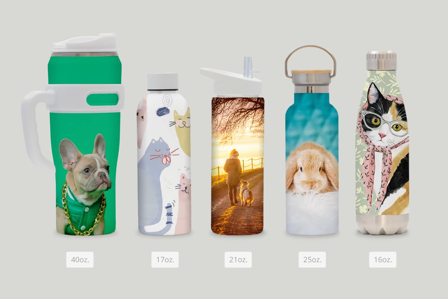 Selling POD Pet Products | Sensaria assortment of custom pet printed