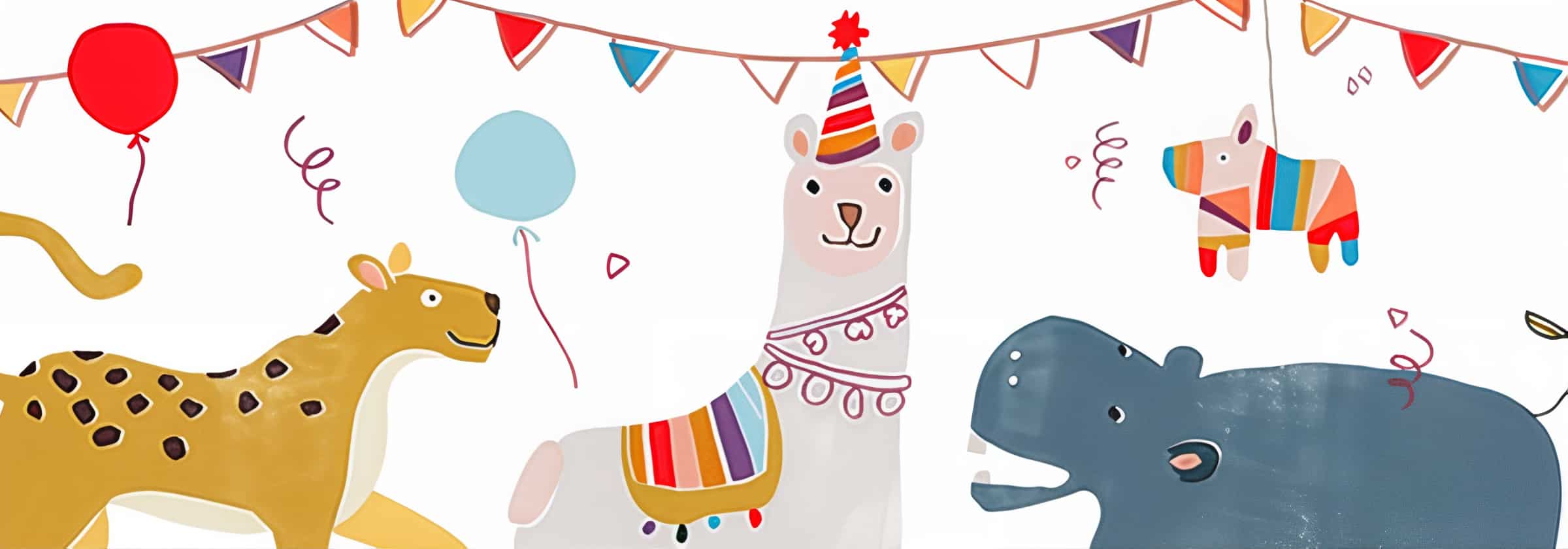 Party Animals Collection D by June Erica Voss