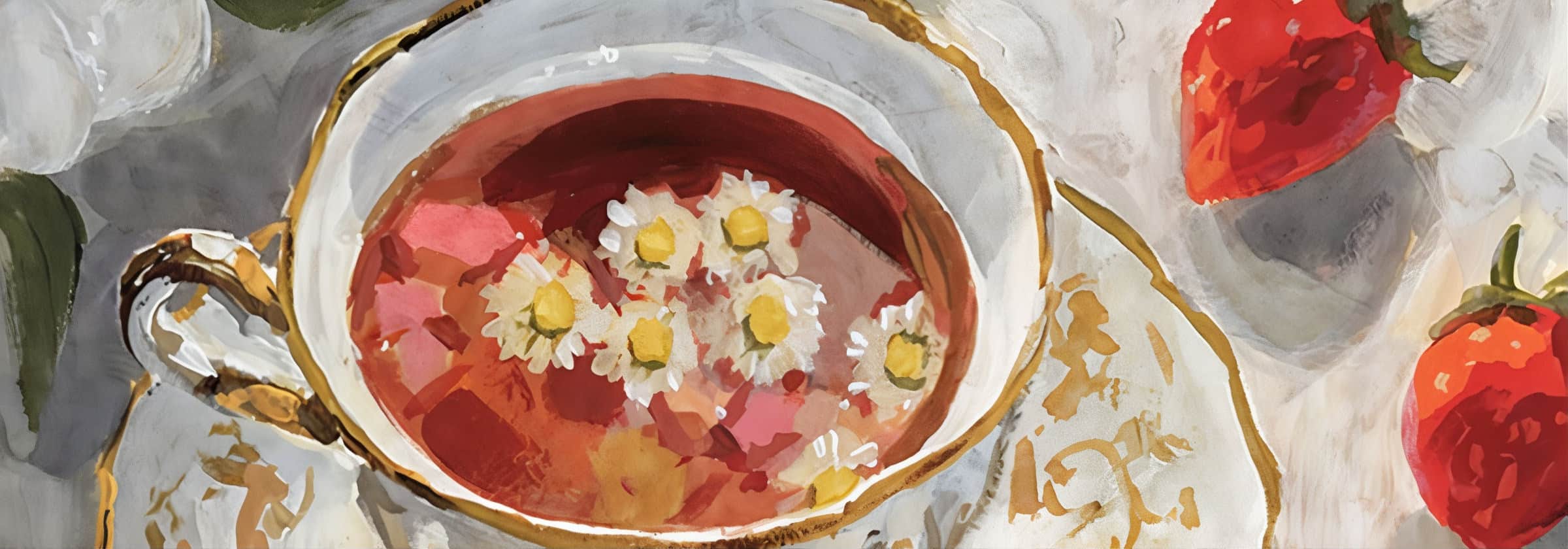 Botanical Tea II by Victoria Barnes